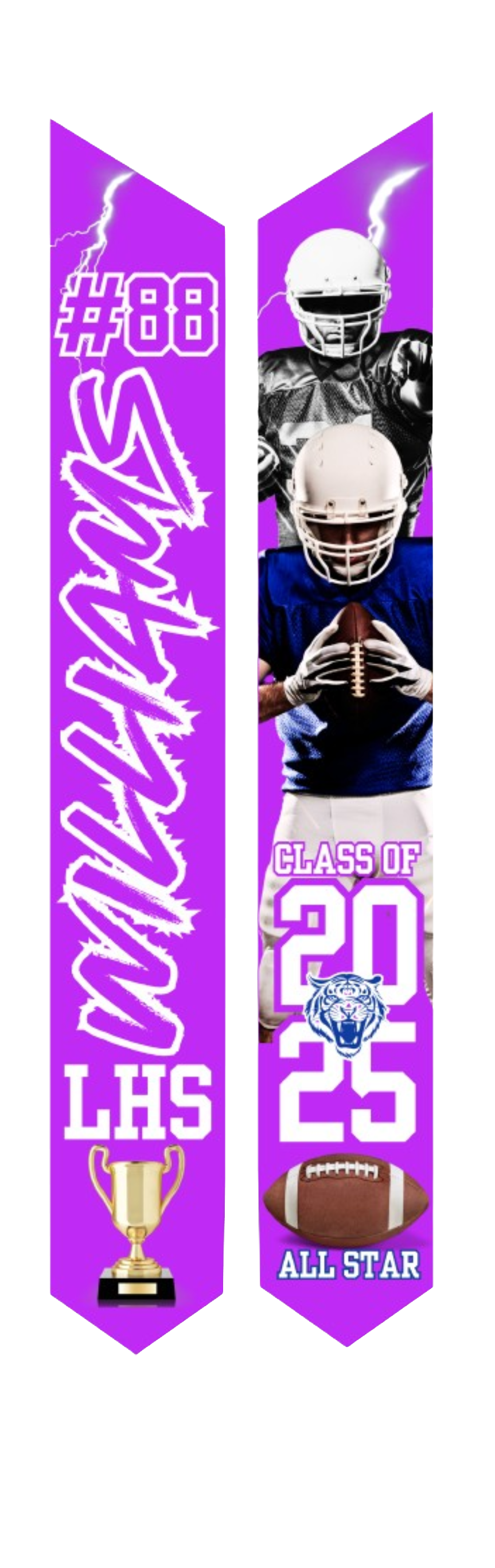 Custom Graduation Stole - Personalized Class of 2026 #3