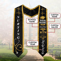 Custom Graduation Stole - Personalized Class of 2026 #7